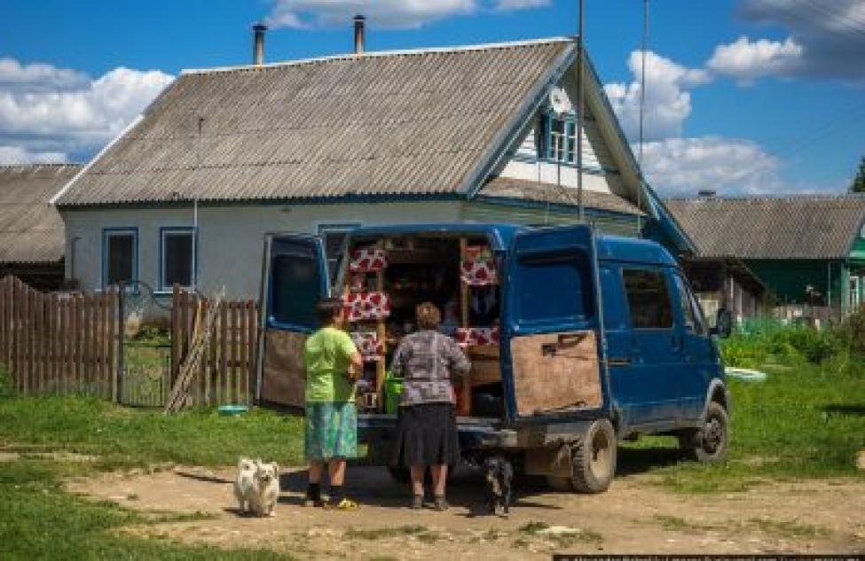 Автолавка заменит магазин в Козловке