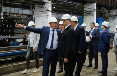 Губернатор принял участие в открытии новой производственной линии на заводе им. А.Н. Кузьмина