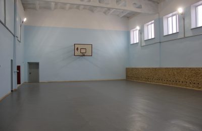 Студенты Венгеровского училища получили обновленный спортзал
