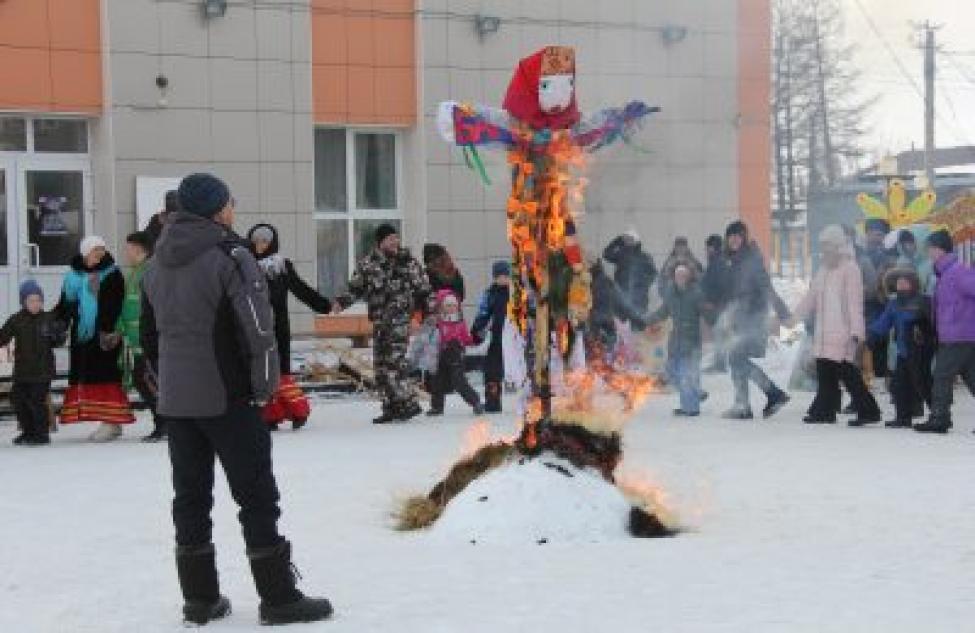 В Венгерово простятся с зимой