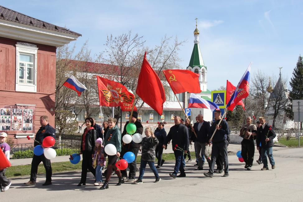 День Победы в Венгерово -