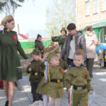 Парад наследников Победы прошел в Венгерово