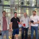 В Новосибирске для участников СВО провели мастер-класс по настольному теннису