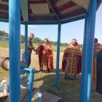 Кресный ход к святому колодцу Половинка соврешили паломники пяти районов