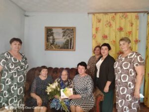 95-летие встретила Коробова Антонида Павловна из 1-Петропавловки!