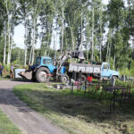 Субботник на кладбище