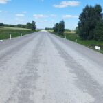 Дорога до райцентра стала доступнее для десятка населенных пунктов Венгеровского района по нацпроекту