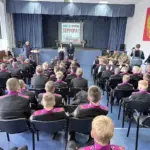 Урок мужества для кадетов провел участник проекта «Герои НовоСибири» в День солидарности в борьбе с терроризмом