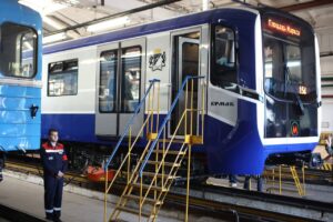 Новый состав метро проходит испытания перед выходом на маршруты Новосибирска