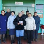 На стене Воробьевской школы установлены мемориальные доски выпускникам- участникам СВО
