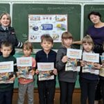 Воробьевских школьников научили быть грамотными пешеходами