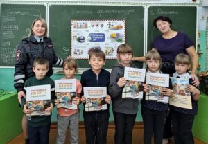 Воробьевских школьников научили быть грамотными пешеходами
