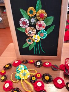 Мариинские мастерицы освоил технику “йо-йо”