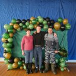 В Вознесенке односельчане проводили в армию призывника