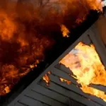 В Венгеровском районе при пожаре пострадал человек