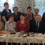 У самовара, за чашкой чая вспоминали годы молодые