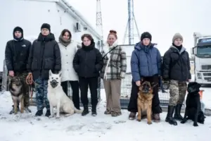 Отряд собак-спасателей из Новосибирска отправился на СВО 🐕🦮