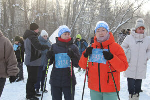 В Венгерово на старт вышли 120 лыжников