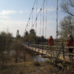 Достопримечательность Новосибирской области – подвесной мост в селе Заречье – отремонтируют за 6 млн рублей в 2026 году