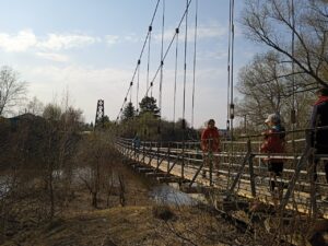 Достопримечательность Новосибирской области – подвесной мост в селе Заречье – отремонтируют за 6 млн рублей в 2026 году