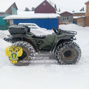 В Новосибирской области перед судом предстанет мужчина за совершение ДТП на мотоболотоходе