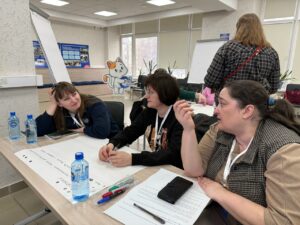 Венгеровцы работали в Сибирском центре поддержки общественных инициатив