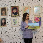 Лучший дзайнер-модельер, лауреат конкурса классической живописи “Таланты России” из Москвы открыла персональную выставку картин в поселке Новосибирской области