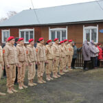 В Венгерово прошла патриотическая акция