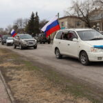 Автопробег в честь Диктанта Победы прошел в Венгерово