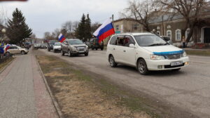 Автопробег в честь Диктанта Победы прошел в Венгерово