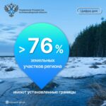 Более 76% земельных участков Новосибирской области имеют установленные границы