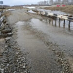 В Новосибирской области на 7 дорогах временно отсутствует проезд транспорта из-за паводка