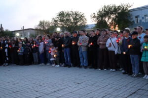 “Свечу памяти” зажгли в Венгерово