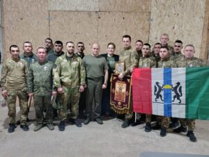 Военнослужащие из Новосибирской области отмечены региональными наградами в зоне СВО