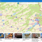 На интерактивной карте региона в новом сервисе отметили места туризма и отдыха