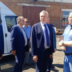 В Венгерово работает губернатор Новосибирской области Андрей Травников