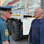Сотрудники МЧС Новосибирской области доставили гуманитарную помощь детям приграничья