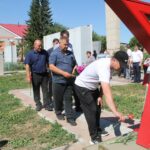 В Венгерово почтили память ветеранов боевых действий