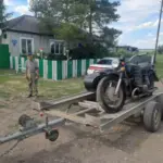 Мотоцикл из д. Георгиевка Новосибирской области отправился в зону СВО