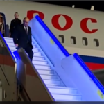 Владимир Путин прилетел в Новосибирск