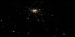 Новосибирская космонавт показала как выглядит Москва из космоса